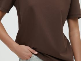 Футболка из мерсеризованного хлопка