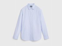 Рубашка в полоску, Голубой