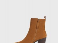 Казаки из натуральной замши, Бежевый