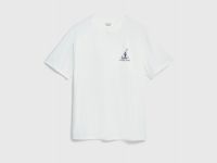 Футболка с принтом, Белый