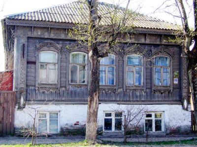 Купеческий дом, в котором жила семья драматурга А.Н. Ягодина