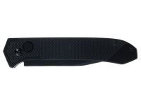 Нож складной Stinger 115 мм, сталь 8Cr14MoV, рукоять сталь/G10, черный