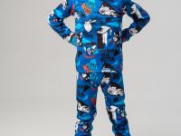 Термокомплект трикот. для мальчиков: фуфайка (футболка) с длин. рук, брюки для эпизод. использования