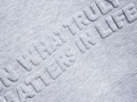 Свитшот с объёмным принтом, Серый