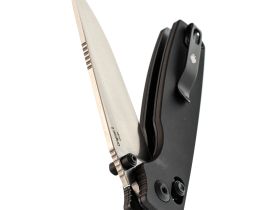 Складной нож Kizer Original 2, сталь 14C28N, рукоять алюминий, черный