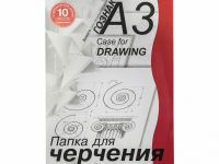 Папка для черчения Гознак А3 10 л 180 г с вертикальной рамкой