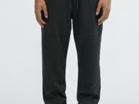 Джоггеры из эластичной ткани, Зеленый