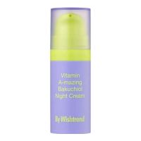 Ночной крем с ретиналем и бакучиолом By Wishtrend Vitamin A-mazing Bakuchiol Night Cream 10 мл