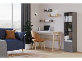 Стеллаж Кейн 1-39x149 Графитовый