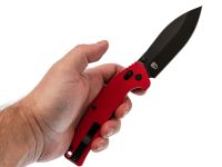 Складной нож Obertech ns-01 thumb stud, сталь VG-10, рукоять G10, красный