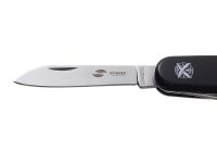 Нож перочинный Stinger 90 мм, 10 функций, черный