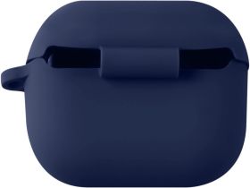 Чехол moonfish для Galaxy Buds 3/Pro 3, силикон темно-синий