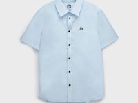 Рубашка текстильная для мальчиков (slim fit)