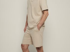 Поло из хлопка свободного силуэта