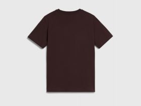 Футболка с принтом для мальчиков, Коричневый