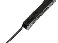 Фронтальный нож Аспид MA261, сталь 5Cr15MoV, рукоять алюминий/цинк