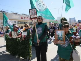 Фото. В Якутске акция «Бессмертный полк» собрала более 50 тысяч человек