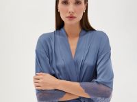 Халат Alisma, сапфир