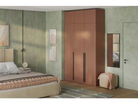 Распашной шкаф Кимбол 3.1-170x280 Терракотовый
