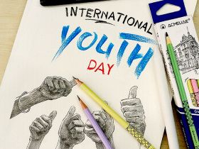 Скетчбук для рисования и графики Acmeliae 16K 260х187 мм 30 л 150 г, для карандашей и угля