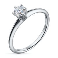 Помолвочное кольцо из белого золота э0912кц06200856_white