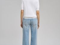 Легкий джемпер с коротким рукавом