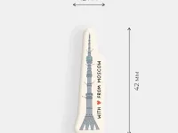 Стикер объемный "Москва. Останкино"