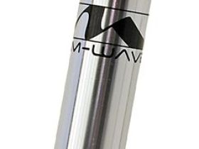 Подседельный штырь ACME M-Wave с эластомерным амортизатором для замковых седел (серебристый матовый 300 мм 27.2 мм)