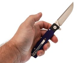 Складной нож Steelclaw "Гектор", сталь VG10, рукоять G10, фиолетовый