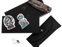 Складной нож Kizer Drop Bear, сталь S45VN, рукоять карбон
