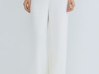 Брюки свободного кроя, Бежевый