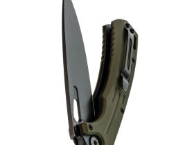 Складной нож НОКС Майор, сталь AUS-8, рукоять G10, олива