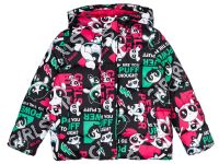 Куртка текстильная с полиуретановым покрытием для девочек