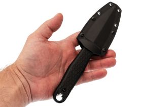 Тактический нож Daggerr Combat All Black, сталь 8Cr14MoV, рукоять FRN