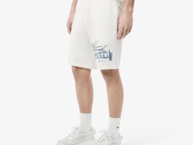 Мужские шорты Lacoste из органического хлопка