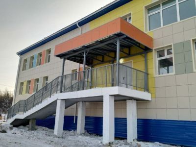 В малонаселённом пункте Якутии строят школу-сад