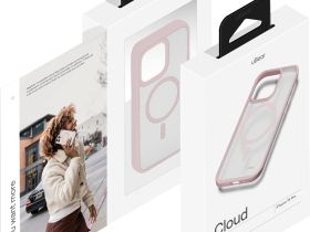 Клип-кейс uBear Cloud Mag для Apple iPhone 15 Pro Розовый