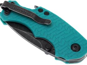 Складной нож Kershaw Shuffle 6, сталь 8Cr13MoV, рукоять термопластик GFN бирюзового цвета