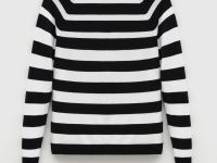 Джемпер в полоску свободного силуэта