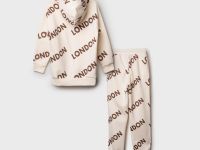 Комплект трикотажный для девочек: толстовка, брюки