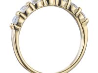 Кольцо из желтого золота с бриллиантами э0301кц03142100