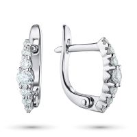 Серьги из белого золота э4712сг07210133