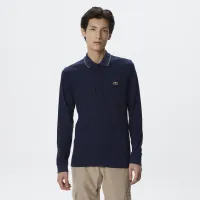 Мужское поло Lacoste приталенного кроя