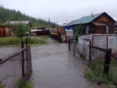 До 27 увеличилось количество подтопленных дворов в селе Себян-Кюель