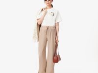 Женские брюки Lacoste из мягкой фланели