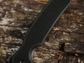 Складной нож Mr.Blade Hellcat blackwash, сталь S35VN, рукоять Black G10
