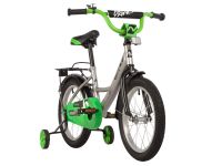 Детский велосипед Novatrack Vector 16, год 2022, цвет Фиолетовый