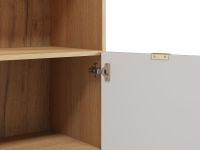 Стеллаж Монблан 93x196 Косы Латте