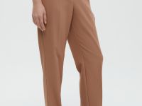 Прямые брюки на резинке