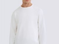 Лонгслив из хлопка, Белый